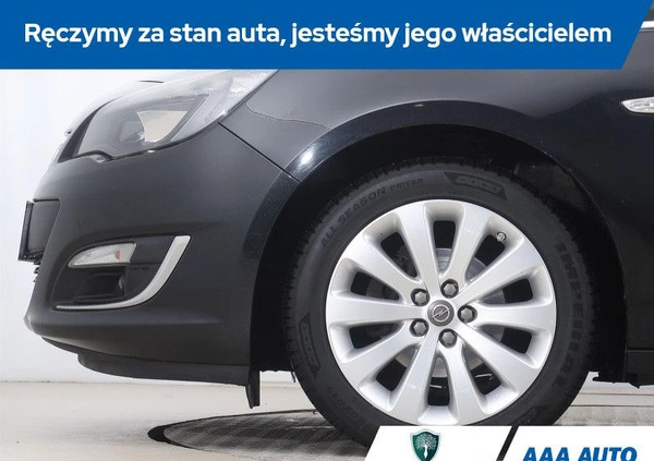 Opel Astra cena 39000 przebieg: 94278, rok produkcji 2014 z Rychwał małe 277